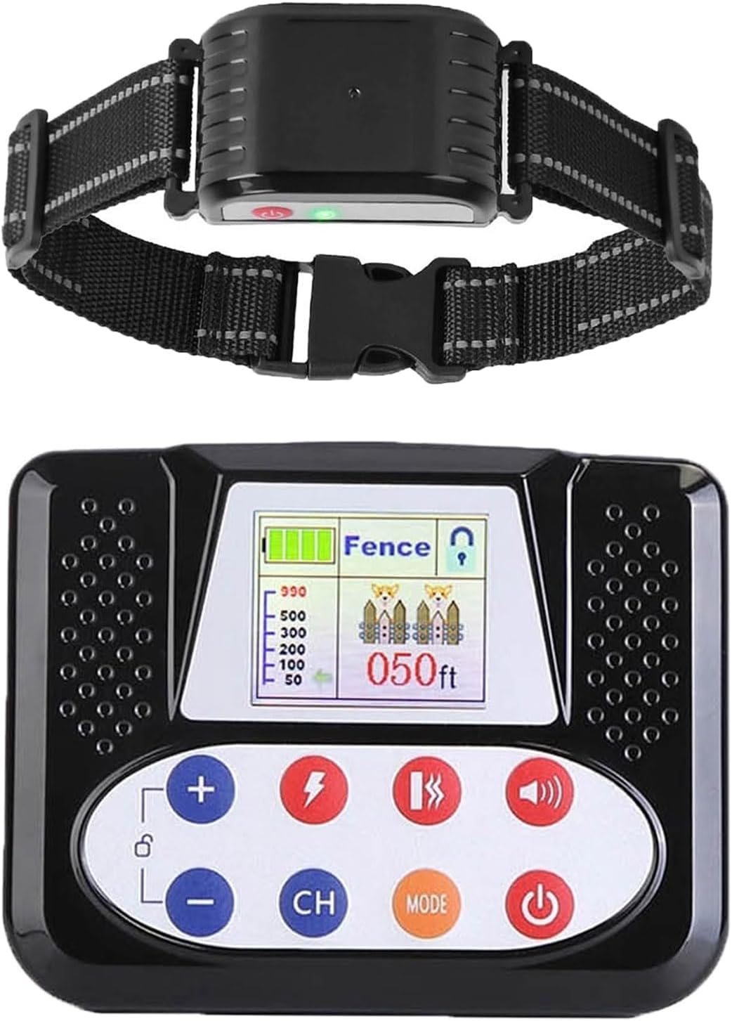 2-in-1 Wireless Dog Fence - Pet Boundary Containment System