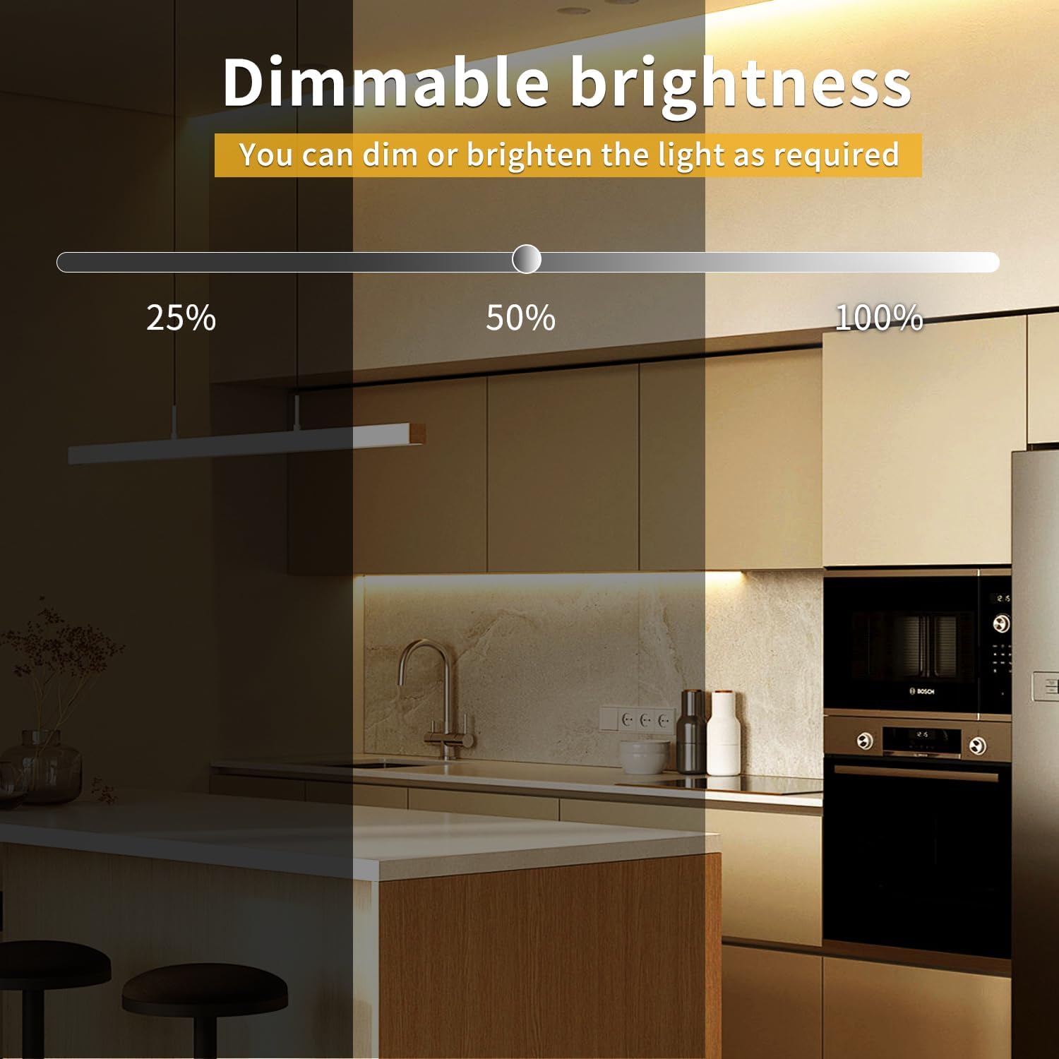 Yeehale COB Led Strip Light 3000k-6000k