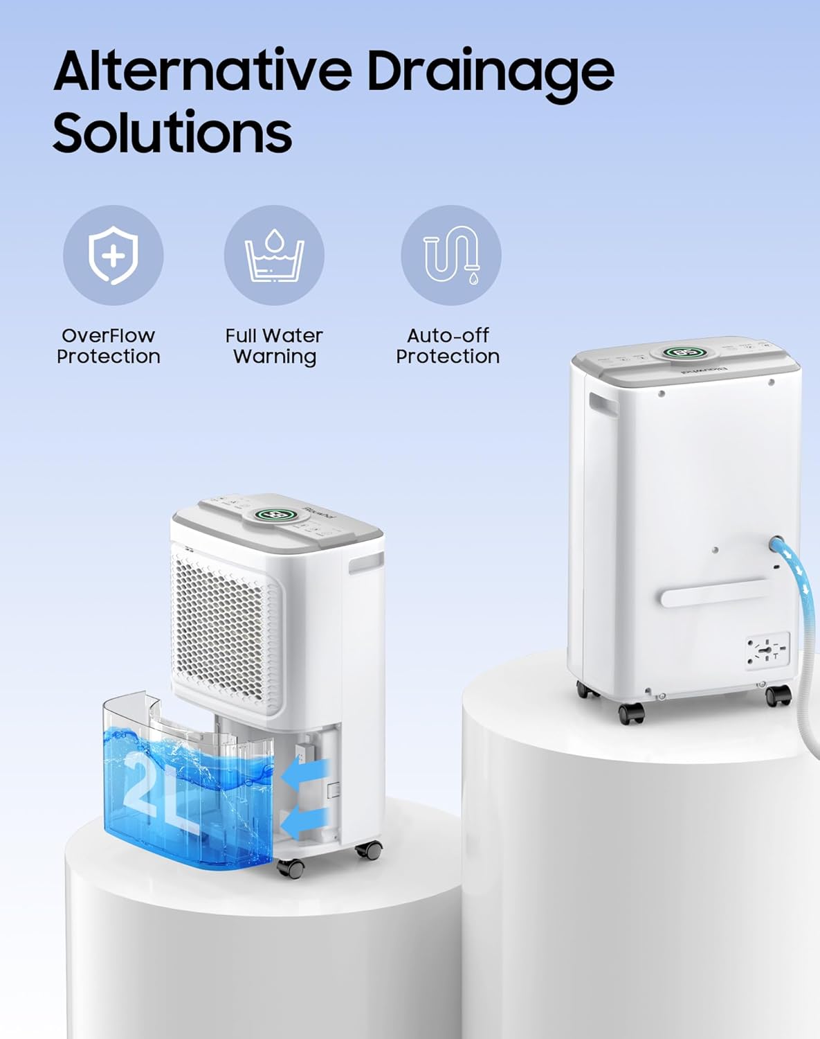 Dehumidifier for Home Basement 2500 Sq.Ft, 31 Pints Dehumidifiers for Home Bathroom