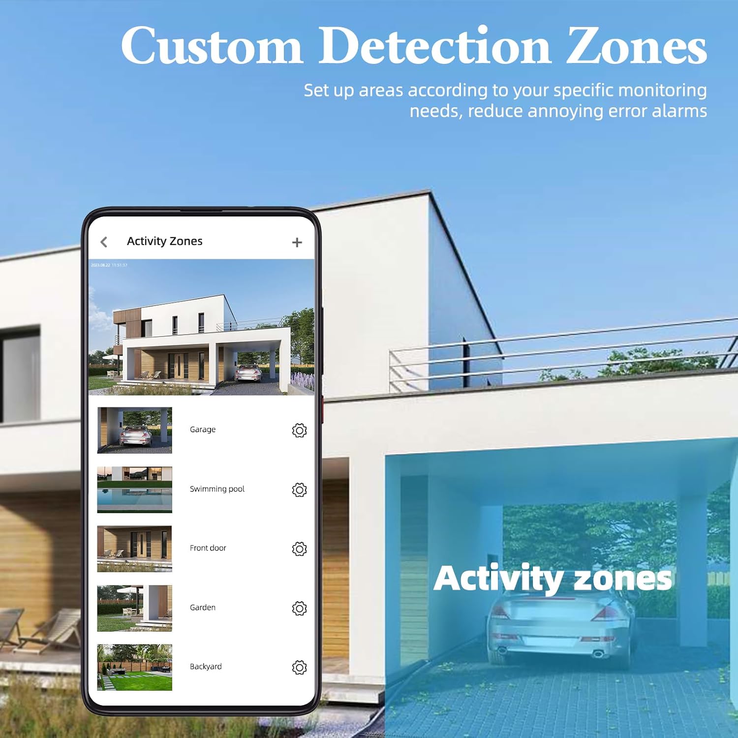 Beenocam 4k Outdoor Solar Security Camera, Wireless 8MP PTZ, Night Vision