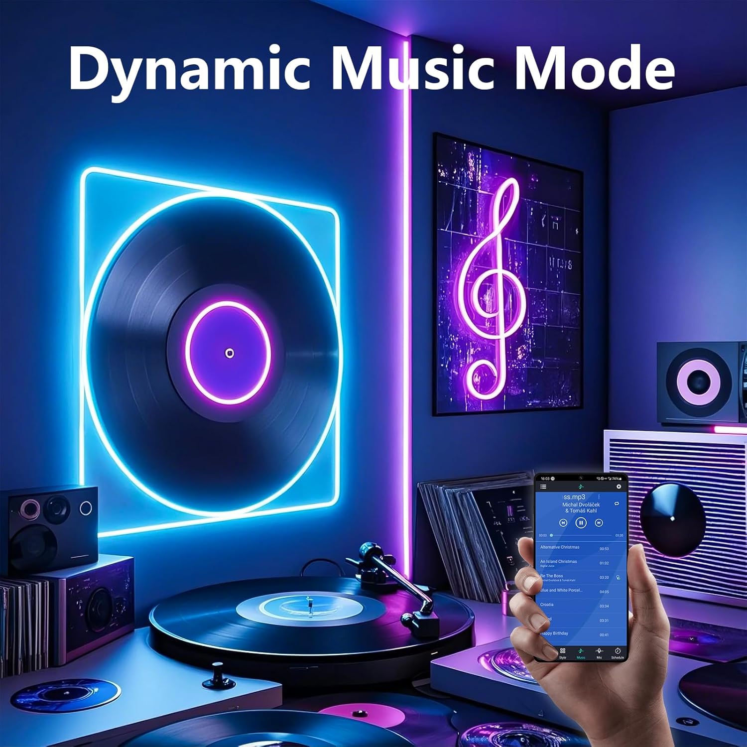 Elevate your environment with this versatile 5-meter RGB Neon LED Strip