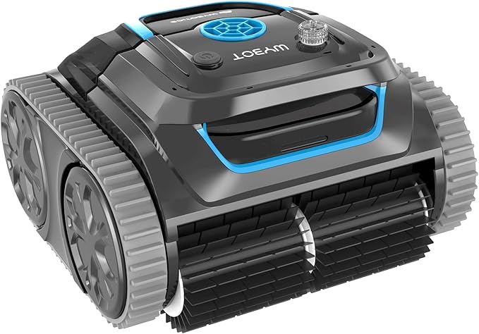 WYBOT S1 Cordless Wall Climbing Robotic Pool Cleaner w/ APP Mode, Smart Mapping Tech