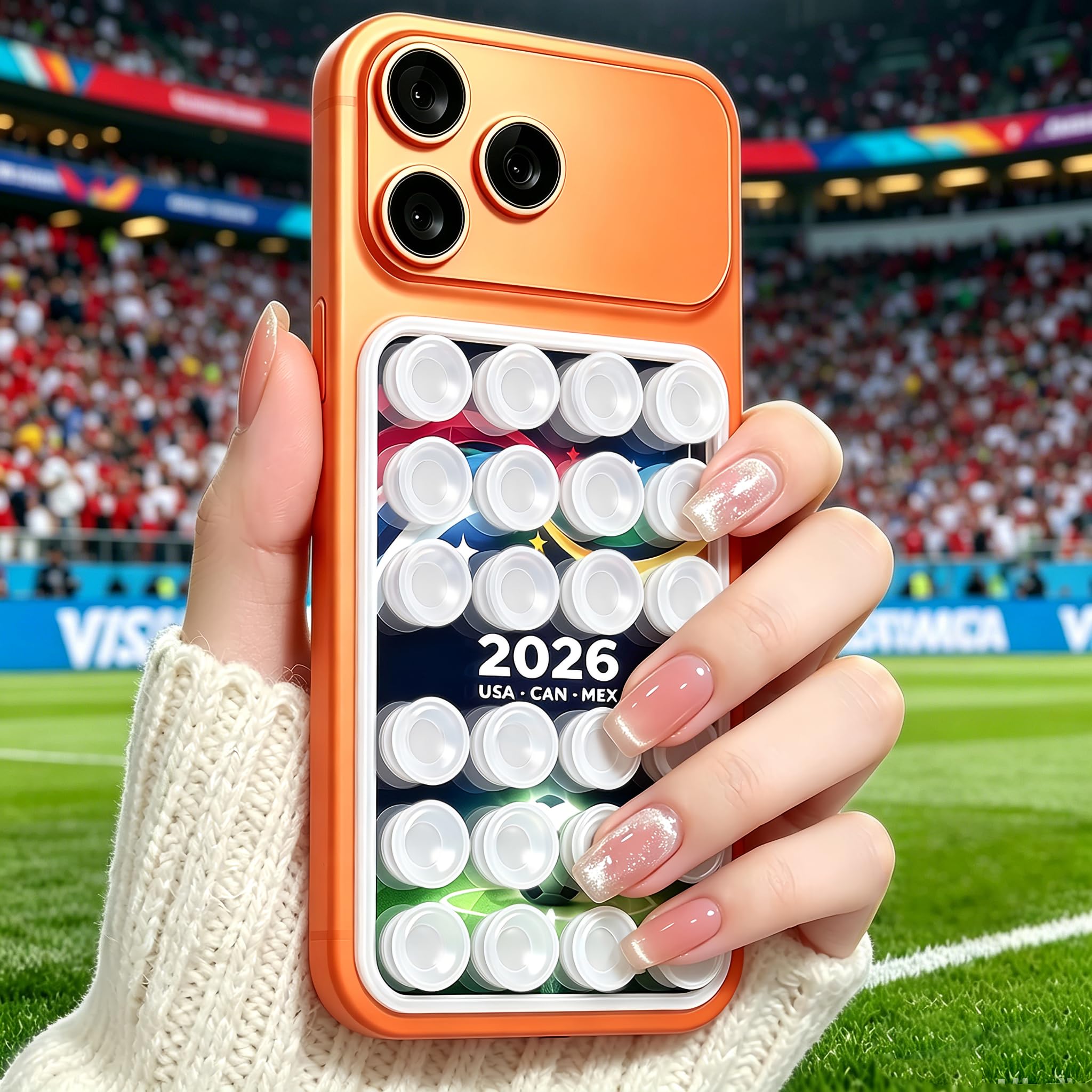 Silicone Suction Phone Mount FIFA World Cup 24 Cups