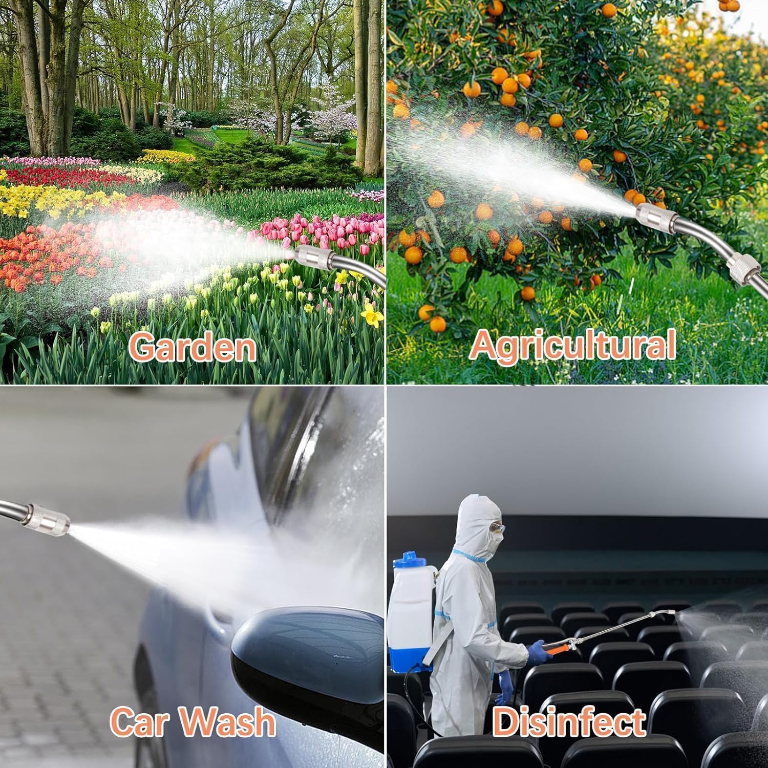 Rsycam 44 inch Sprayer Wand Replacements, Sprayer Wand