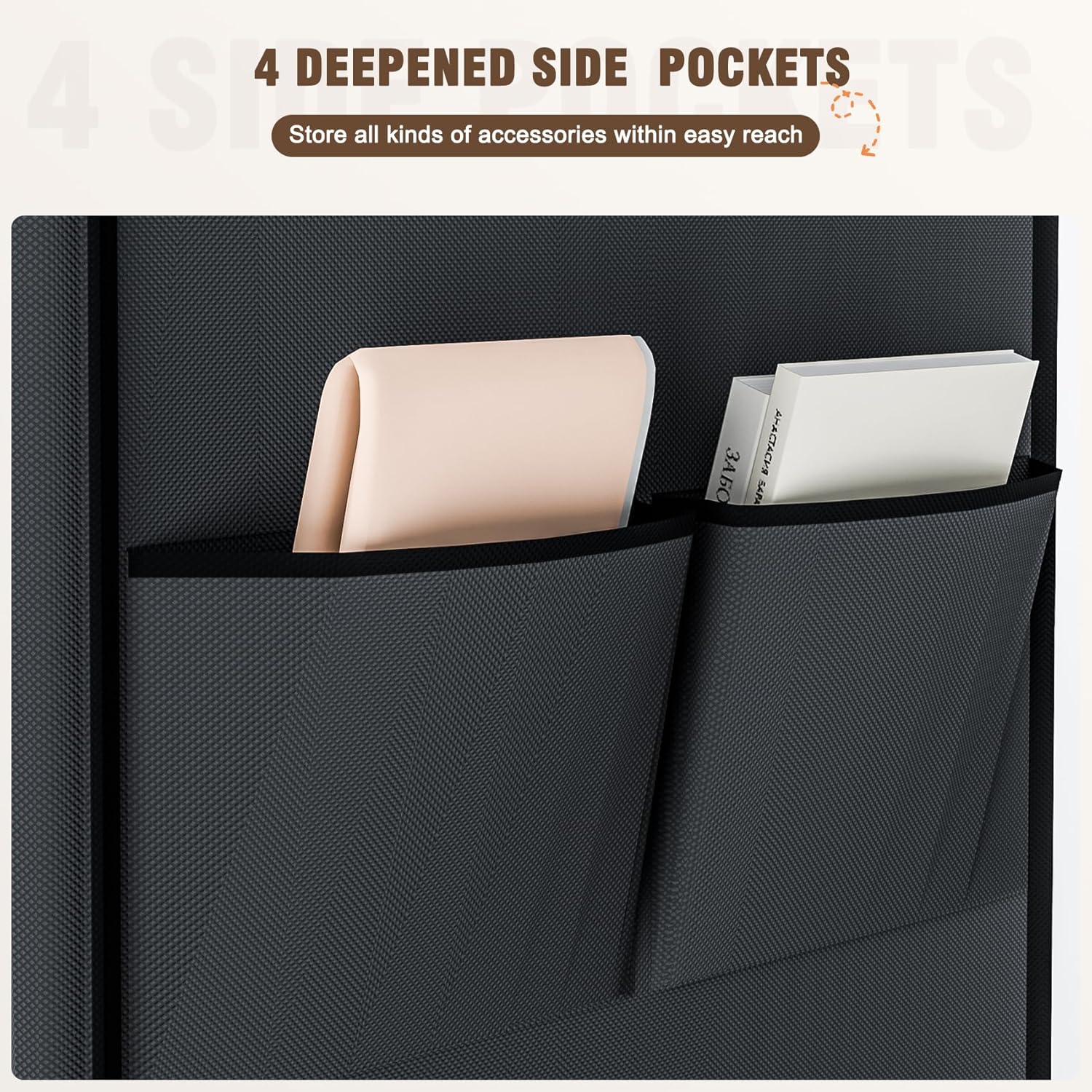 Nettrays Wardrobe Closet Nettrays Wardrobe Closet offers a versatile storage solution - 2 side Pockets