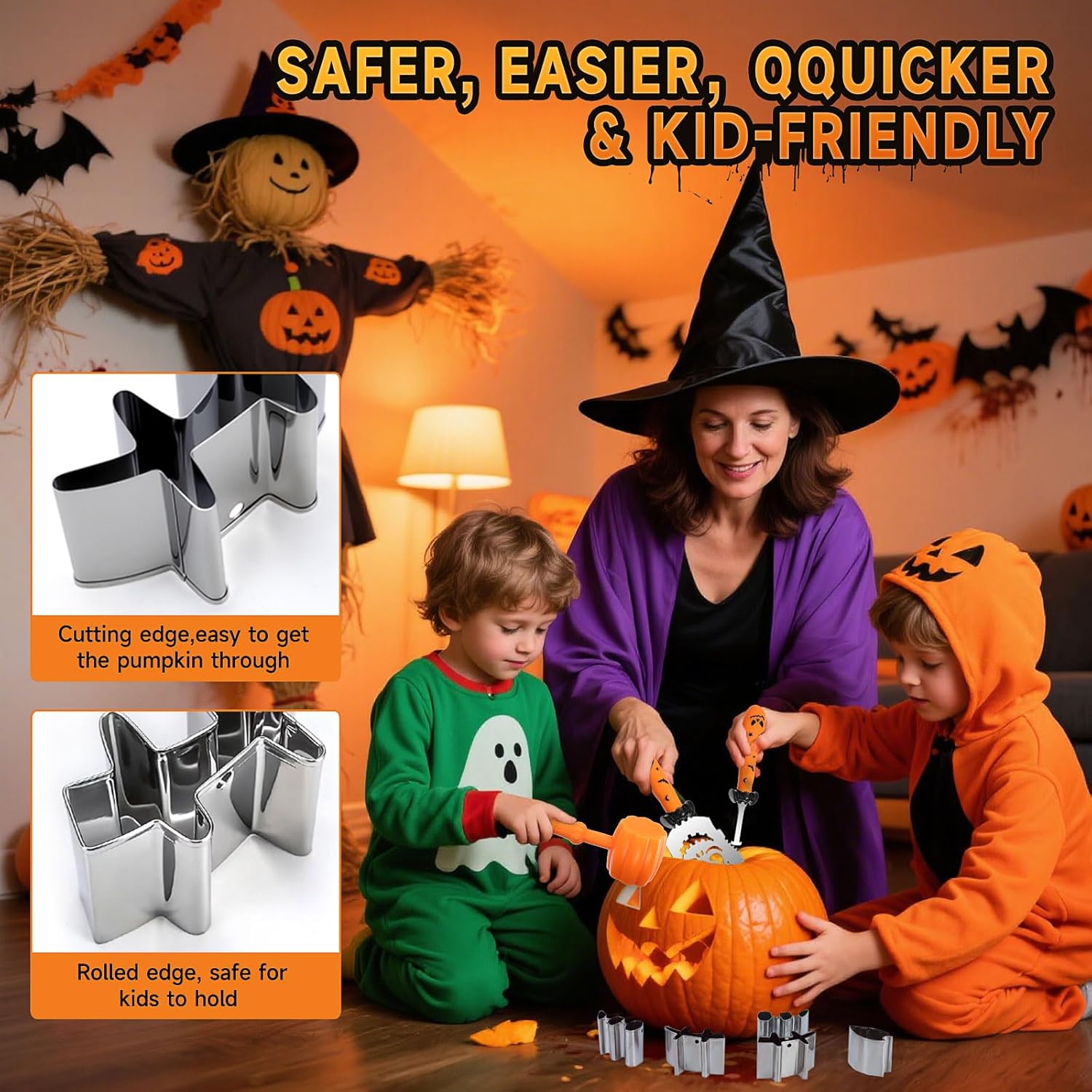 Bifrost Pumpkin Carving Kit - 25PCS Halloween Pumpkin Carving Tools