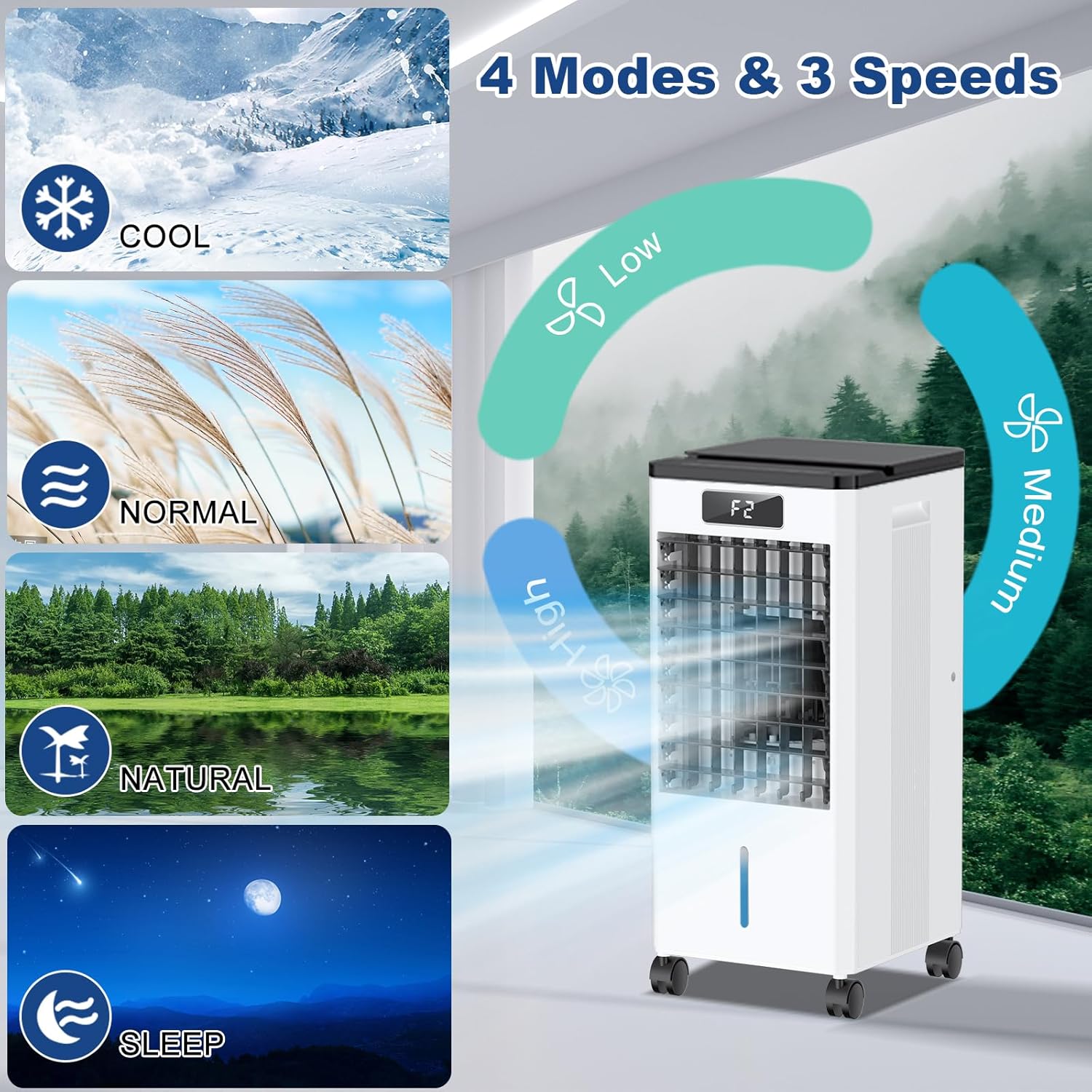 Portable Evaporator Air Cooler