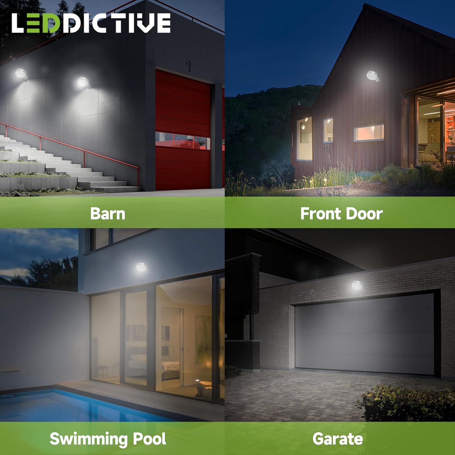 The Leddictive 50W LED Barn Light delivers 7,500 lumen