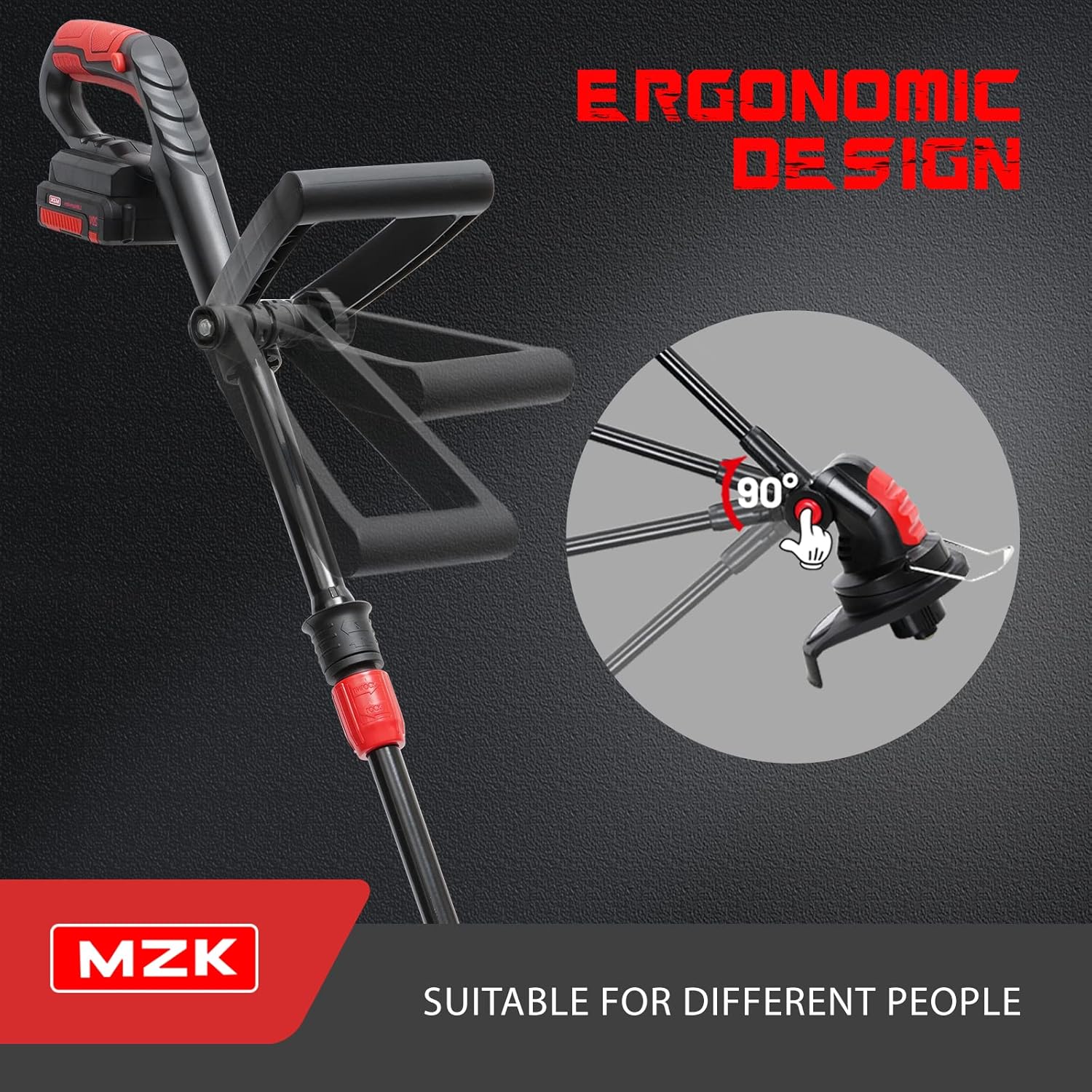 MZK String Trimmer, the 20V cordless electric trimmer