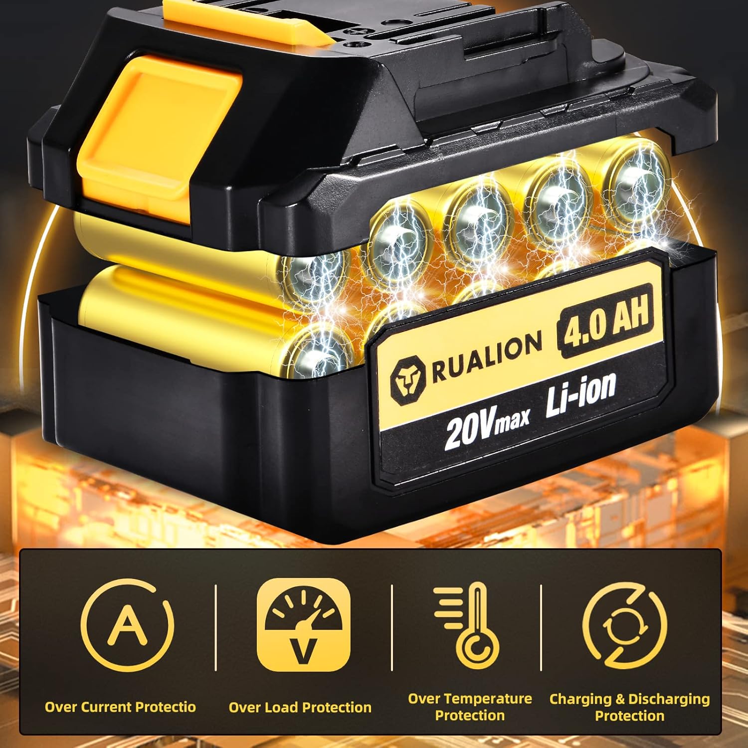 Rualion Cordless Blower Model 8190