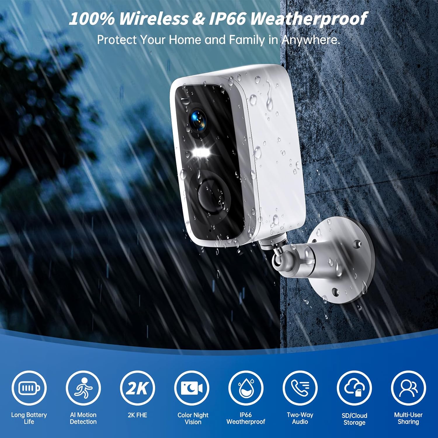 Chpuss Security Cameras Wireless Outdoor 1