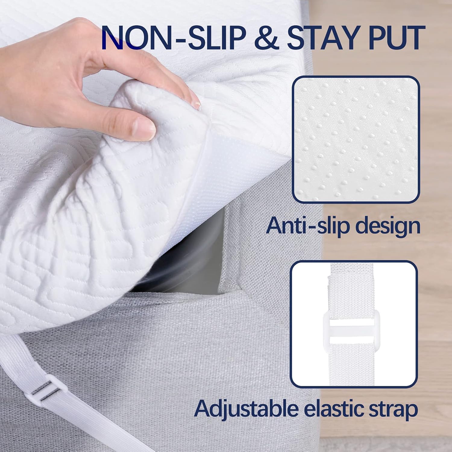 ValueXe Gel Memory Foam Mattress Topper Twin Size High Density Cooling Pad Pressure Relief