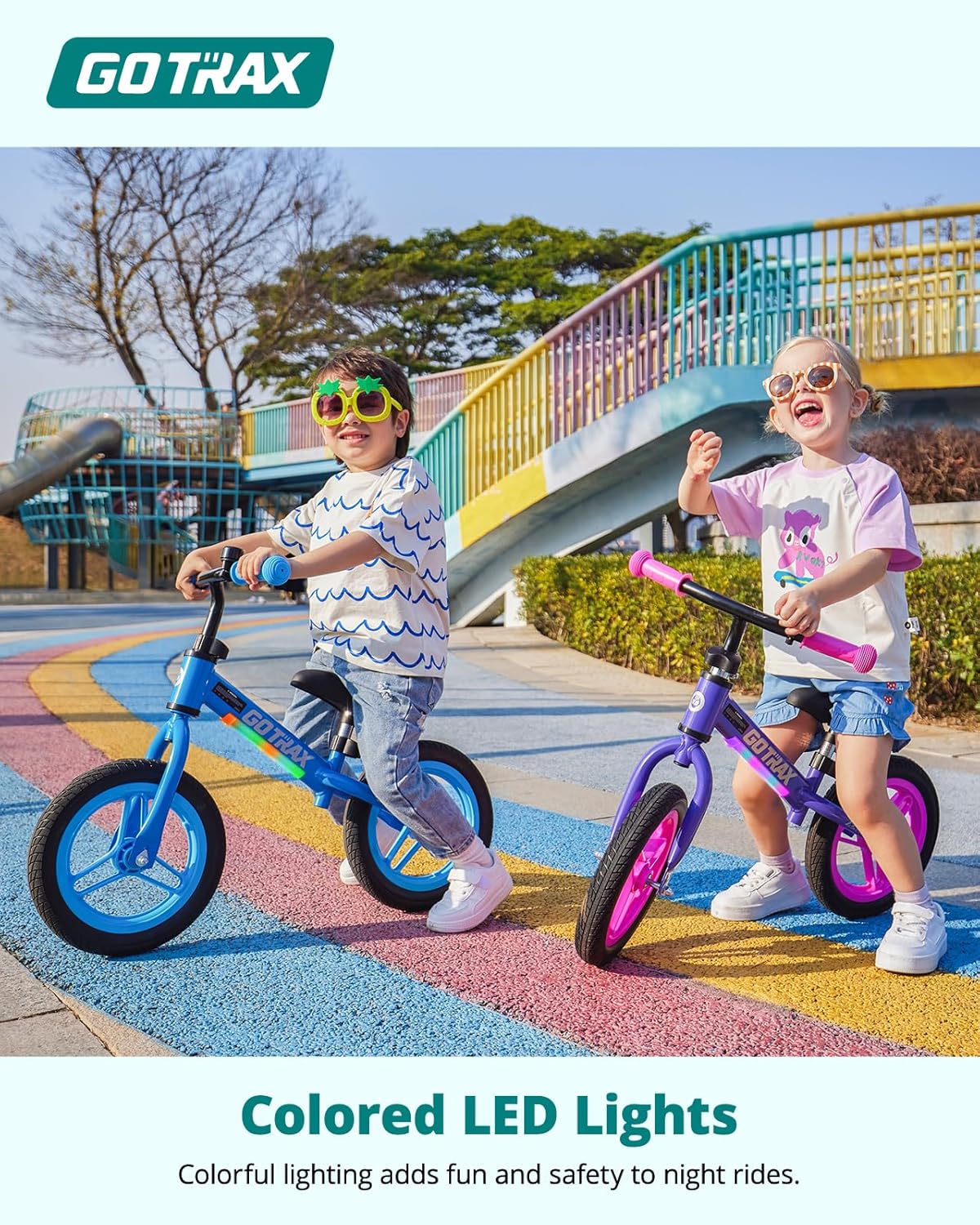Gotrax KS12 Balance Bike, a no-pedal - Color Varies