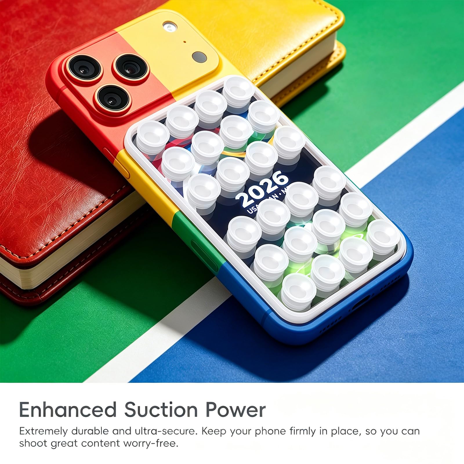 Silicone Suction Phone Mount FIFA World Cup 24 Cups