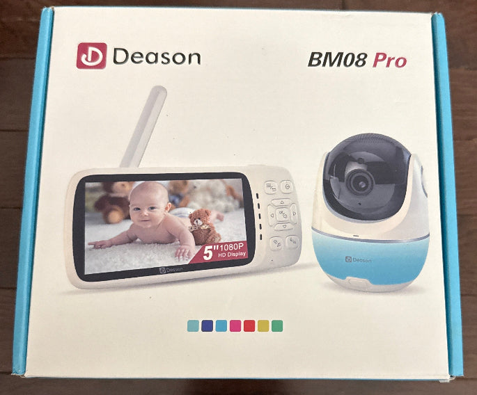 DEASON Baby Monitor offers reliable 1080P video and clear two-way audio