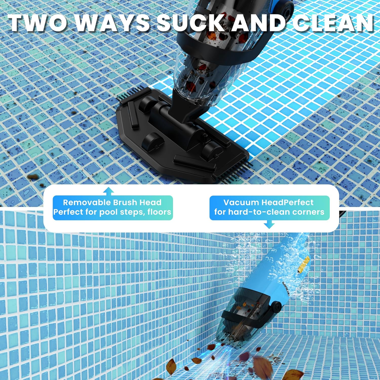 EFURDEN EDHV01 Cordless Handheld Pool Vacuum
