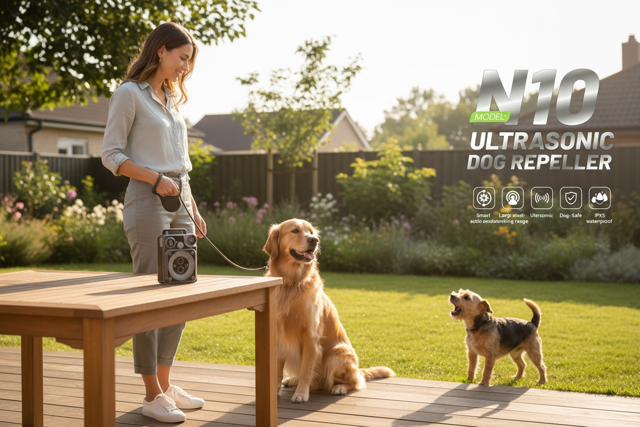 Ultrasonic Anti Barking Device for Dogs - 3 Modes, 50ft Range Bark Deterrent