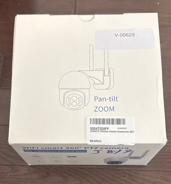 JCMNETE Wireless Outside Security Camera 1 Pack