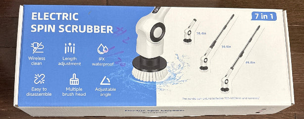Electric Spin Scrubber 7 in 1
