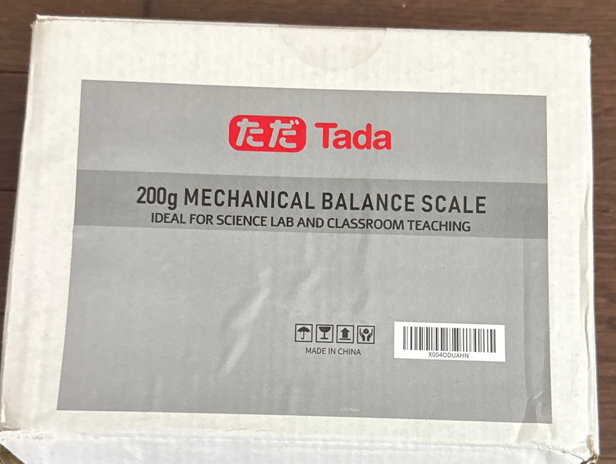TADA 200g/0.2g Mechanical Balance Scale with Calibration Weights for Science Lab and Classroom Teaching Tool