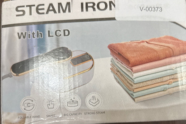 180 Rotating Handheld 2-in-1 Foldable Mini Steam Iron, 1000W