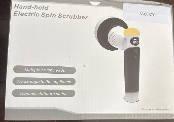 Majoseso Electric Spin Scrubber – Cordless, Rechargeable, 3-Speed