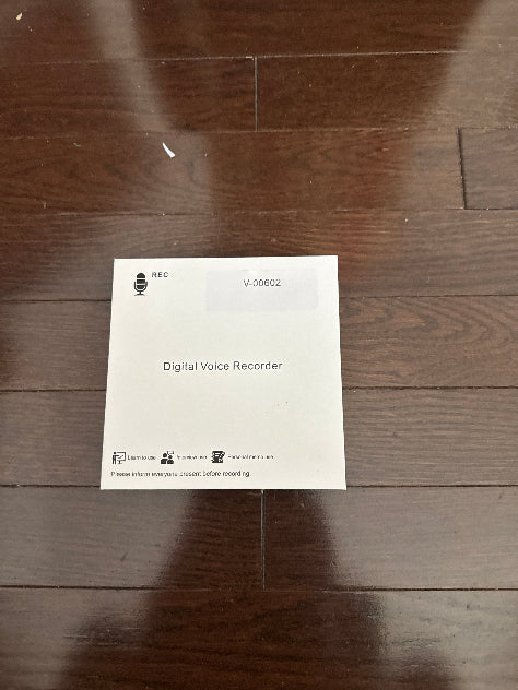 v15 1536Kbps digital voice recorder delivers exceptional audio clarity
