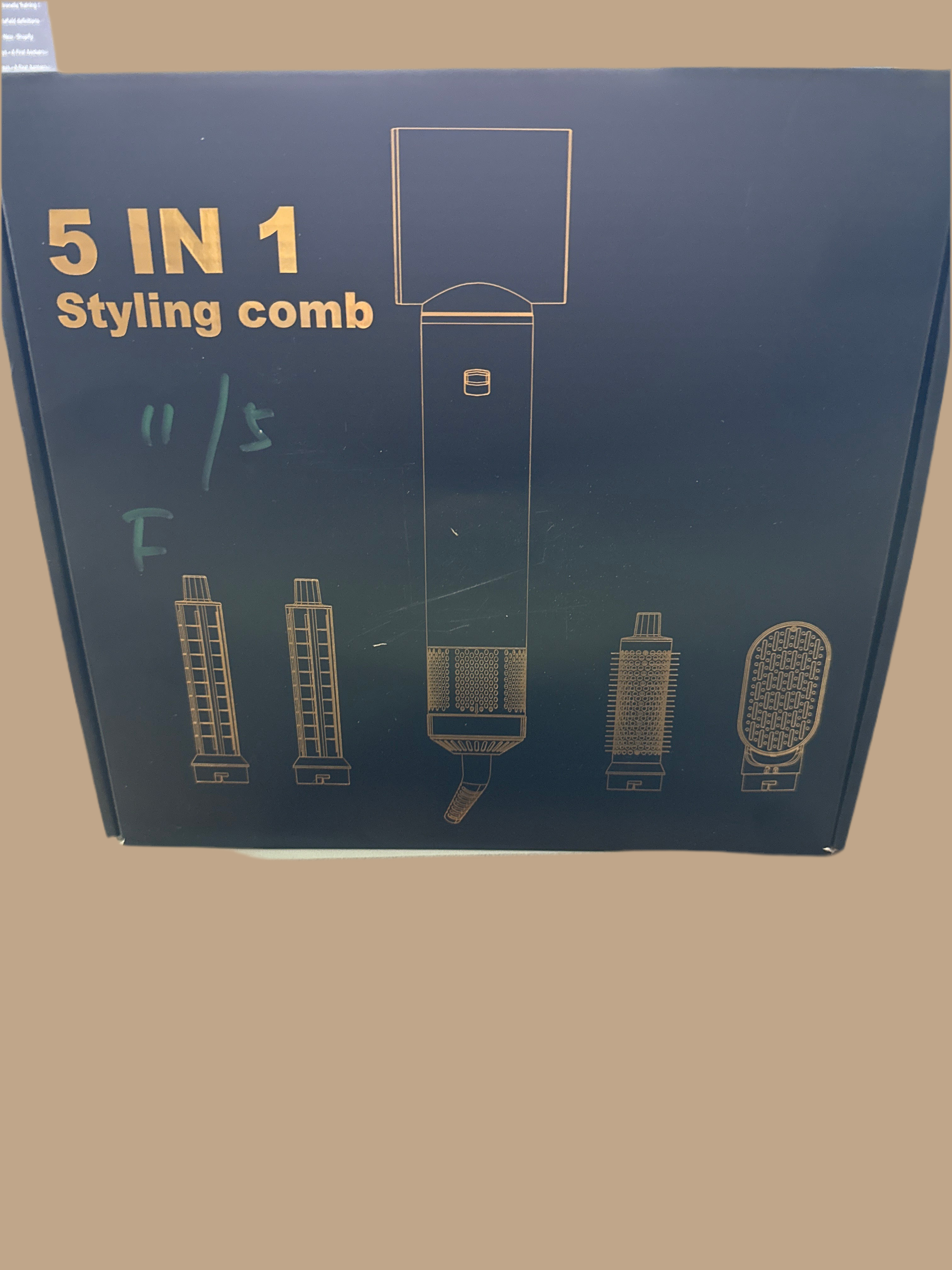 Hair styling tool set hair dryer styling and air drying system 5 in 1