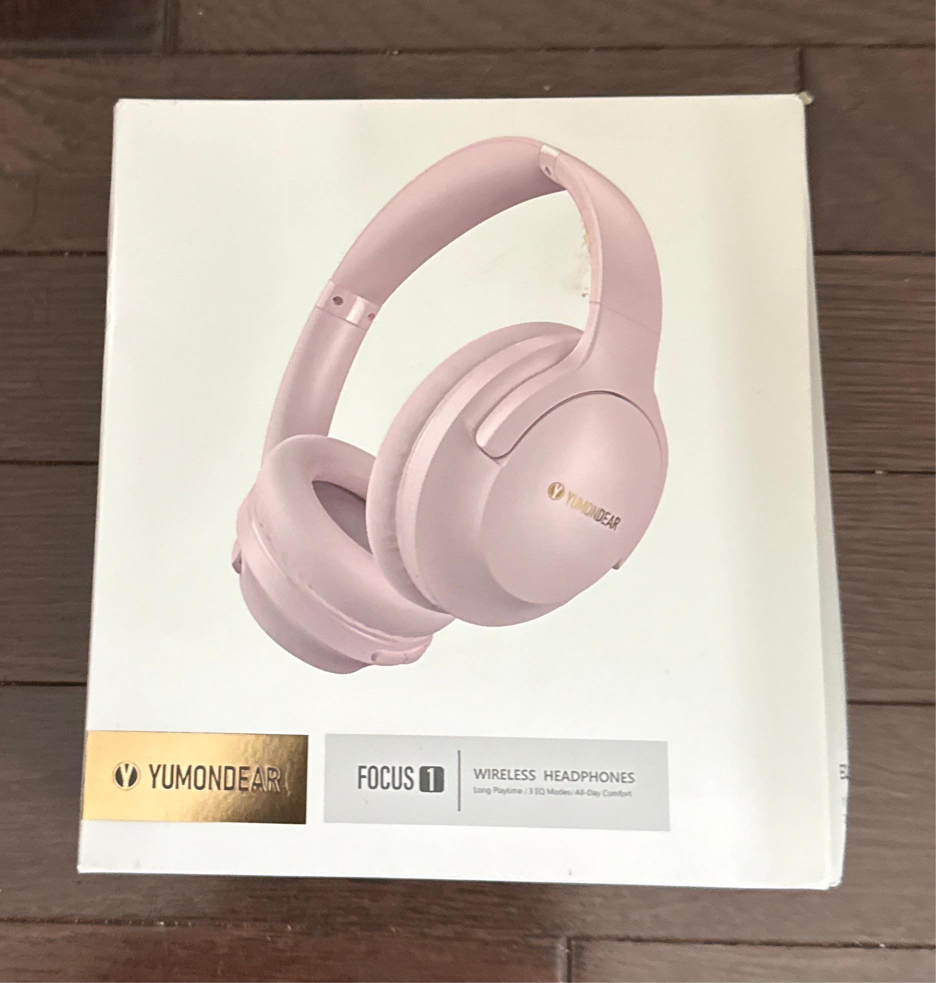 YUMONDEAR Bluetooth Headphones Over Ear, 80H Playtime Wireless Headphone with 3 EQ