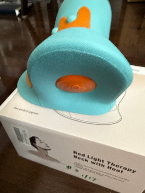 Red Light Therapy Neck with Heat device, designed to help relax shoulders and neck