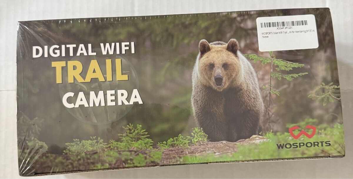 * Trail Camera - Solar high-performance device - Wi-Fi connectivity and more