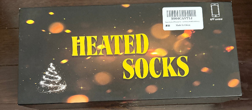 Heated Socks for Men and Women With APP Control 7.4V 3000mAh Battery