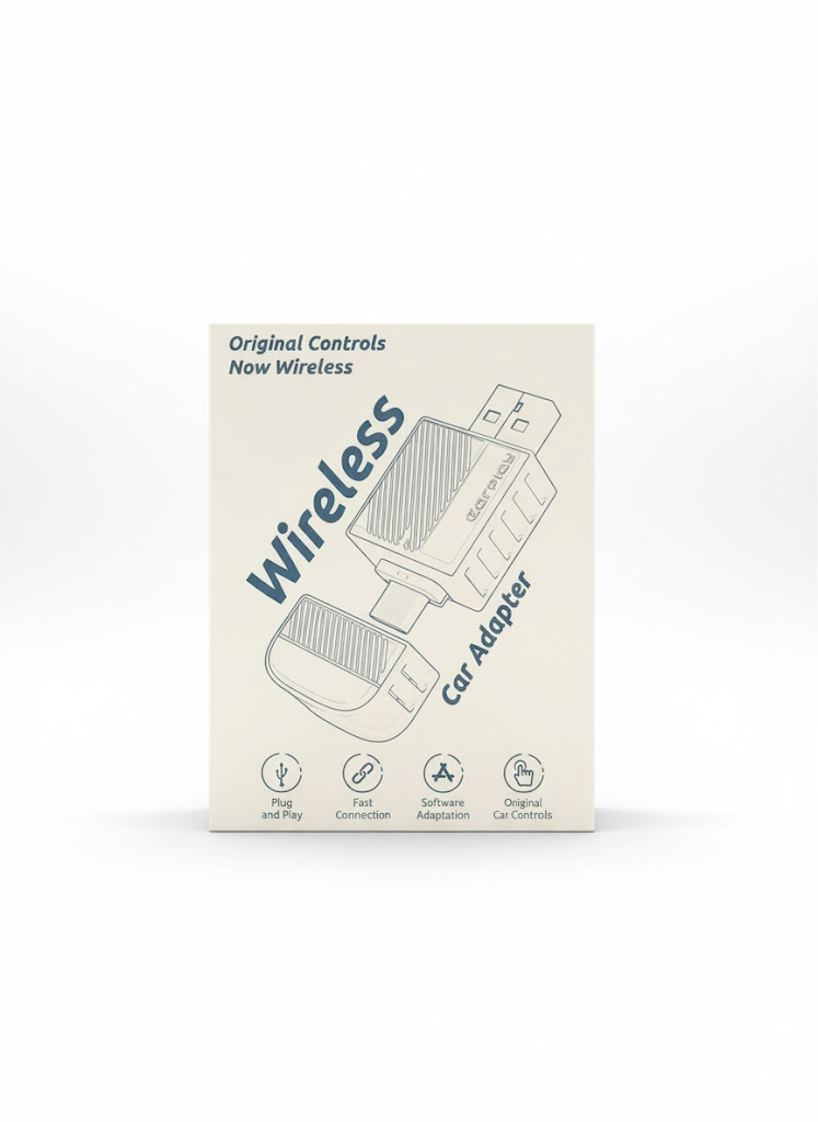 Apple Wireless CarPlay Adapter - Upgrade Wired to Wireless for iPhone 6+