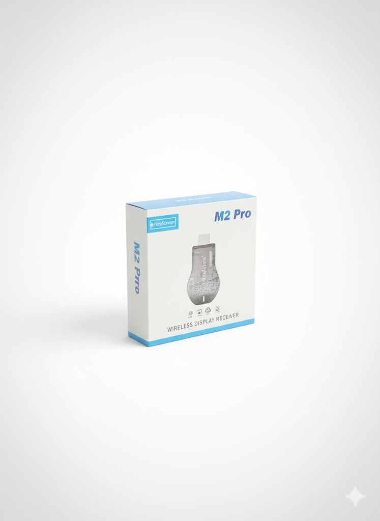 Mirascreen Wireless HDMI Display Dongle - WiFi Miracast TV Stick Receiver