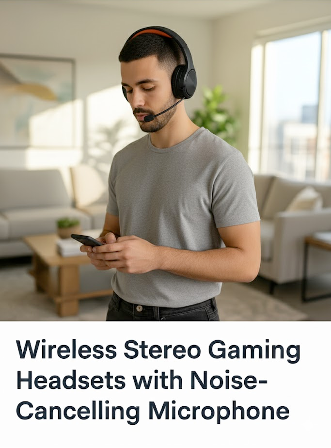 PS5 Headset Gaming Headphones with Mic - Crystal Clear Audio