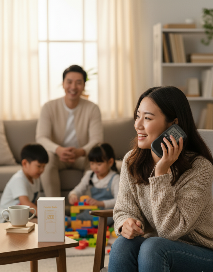 Portable AM/FM Clock Radio – Auto Scan, High-Quality Speaker, Best Reception