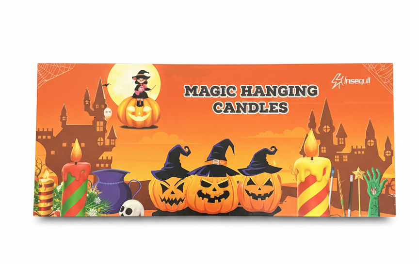 Kinsequil Magic Hanging Candles - Halloween Edition | Spooky Decor