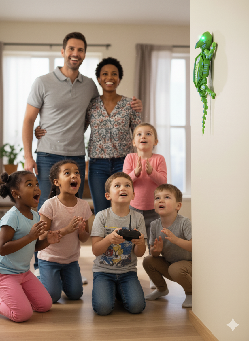 Element Chameleon Wall-Climbing Robot - Interactive STEM Toy for Kids