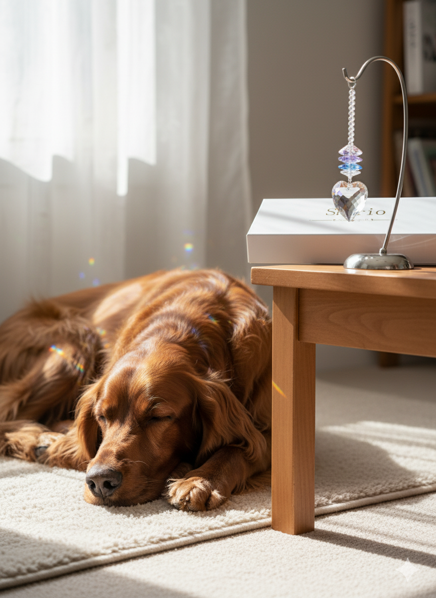 Dog Memorial Suncatcher - Beautiful Pet Remembrance Gift | Shatio