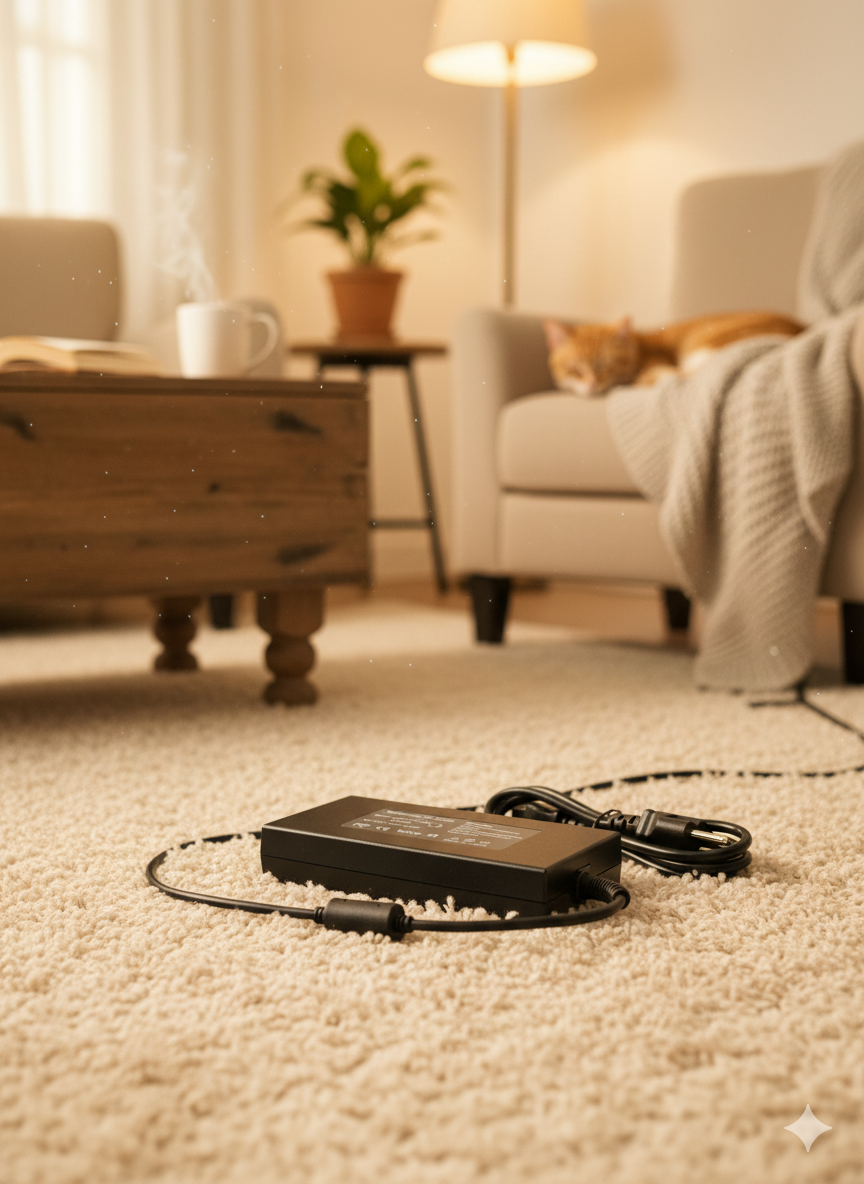 180W Laptop Charger Power Adapter - Universal AC DC Power Supply