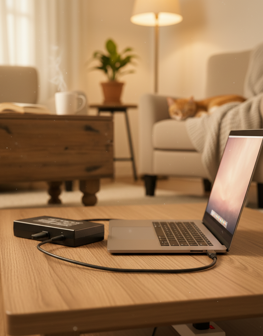 90W DELL Laptop Charger Power Adapter - Universal AC DC Power Supply