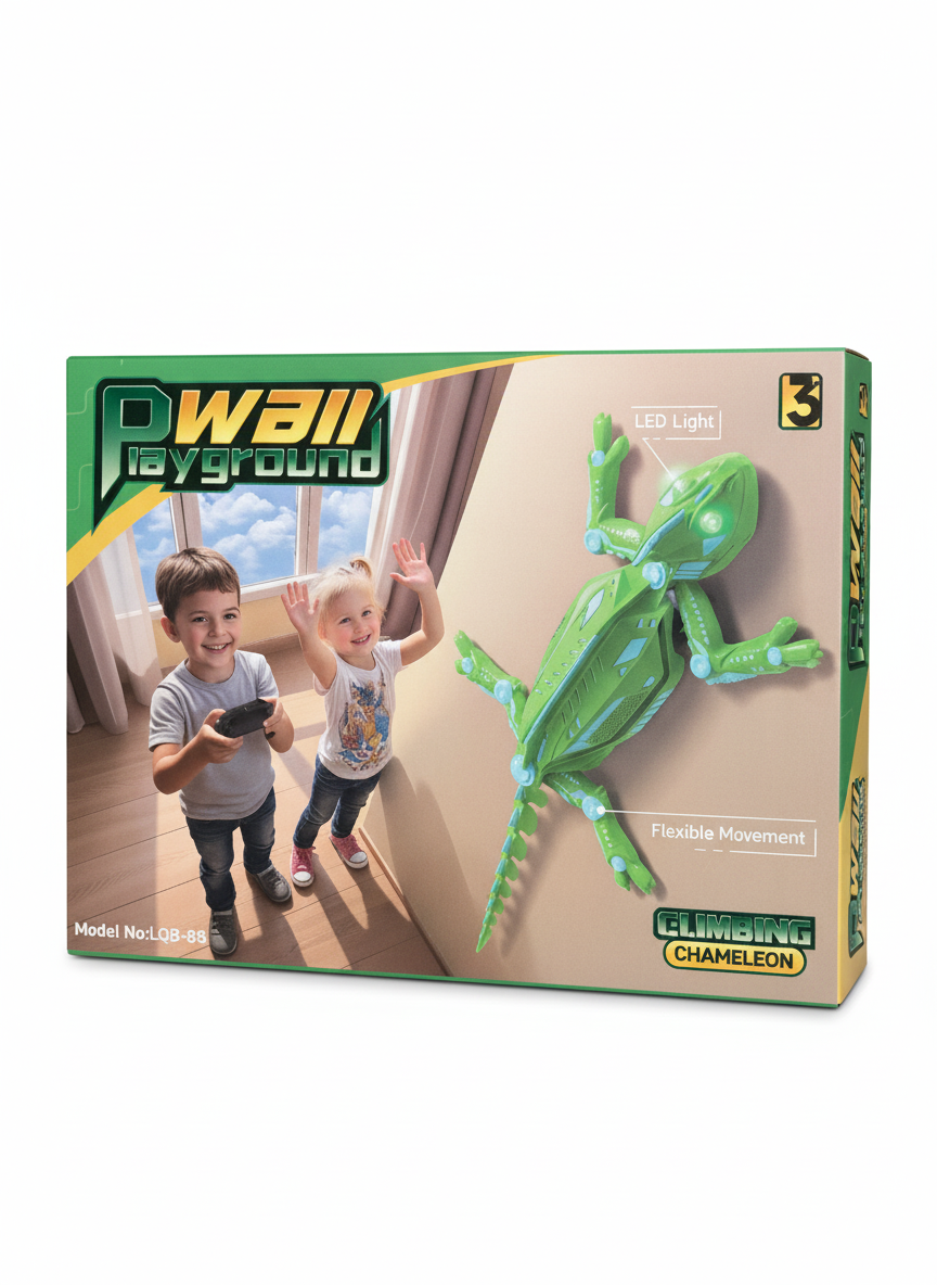Element Chameleon Wall-Climbing Robot - Interactive STEM Toy for Kids