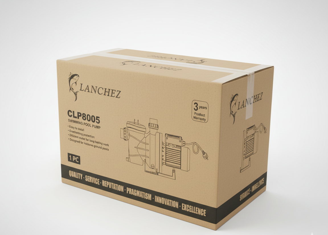 LANCHEZ CLP8005 Pool Pump - Professional Swimming Pool Circulation Pump