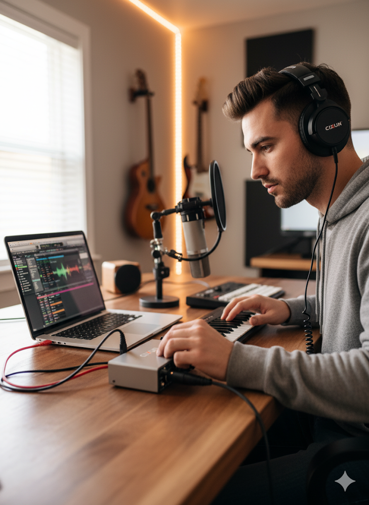 CIXUN USB Audio Interface – Plug & Play Studio Clarity