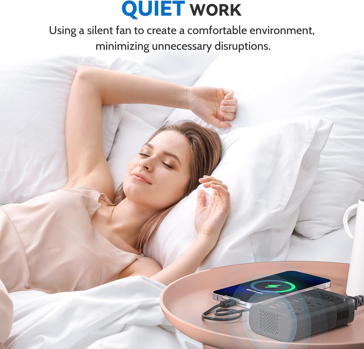 DOACE 350W Voltage Converter 220V to 110V - Universal Travel Adapter for Europe