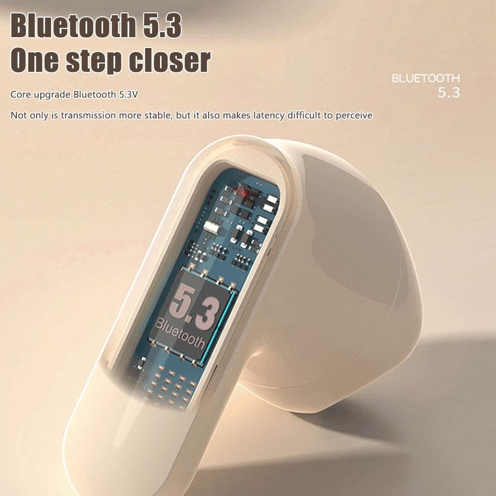 AI Cordless Earbuds - Smart LED Touchscreen Wireless Bluetooth Headset