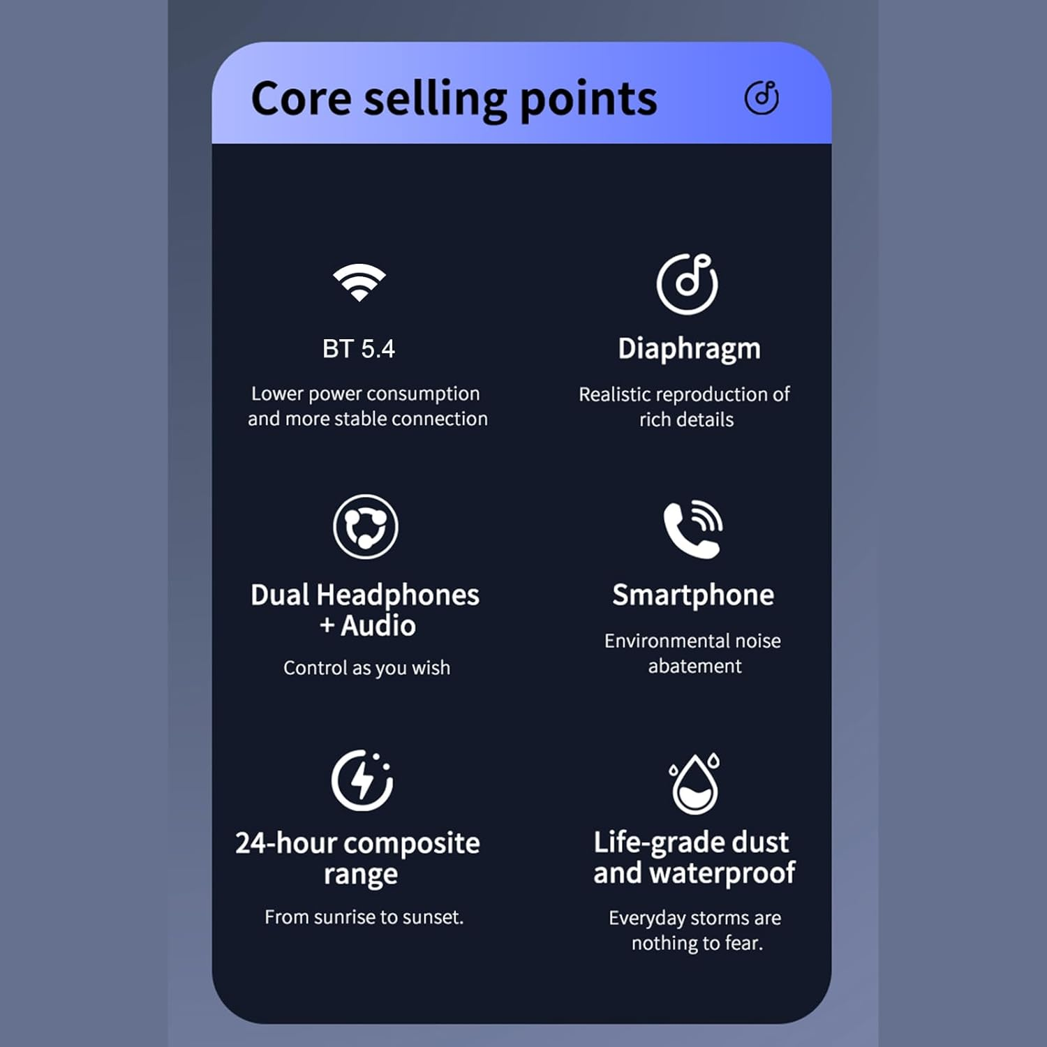 Bluetooth Headphones and Speaker Combo - Jm13 Pro 2-in-1 Wireless Earbuds with BT 5.4