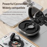 Bluetooth Headset M95 - Ear-Clip Wireless Earphones with Long Battery Life