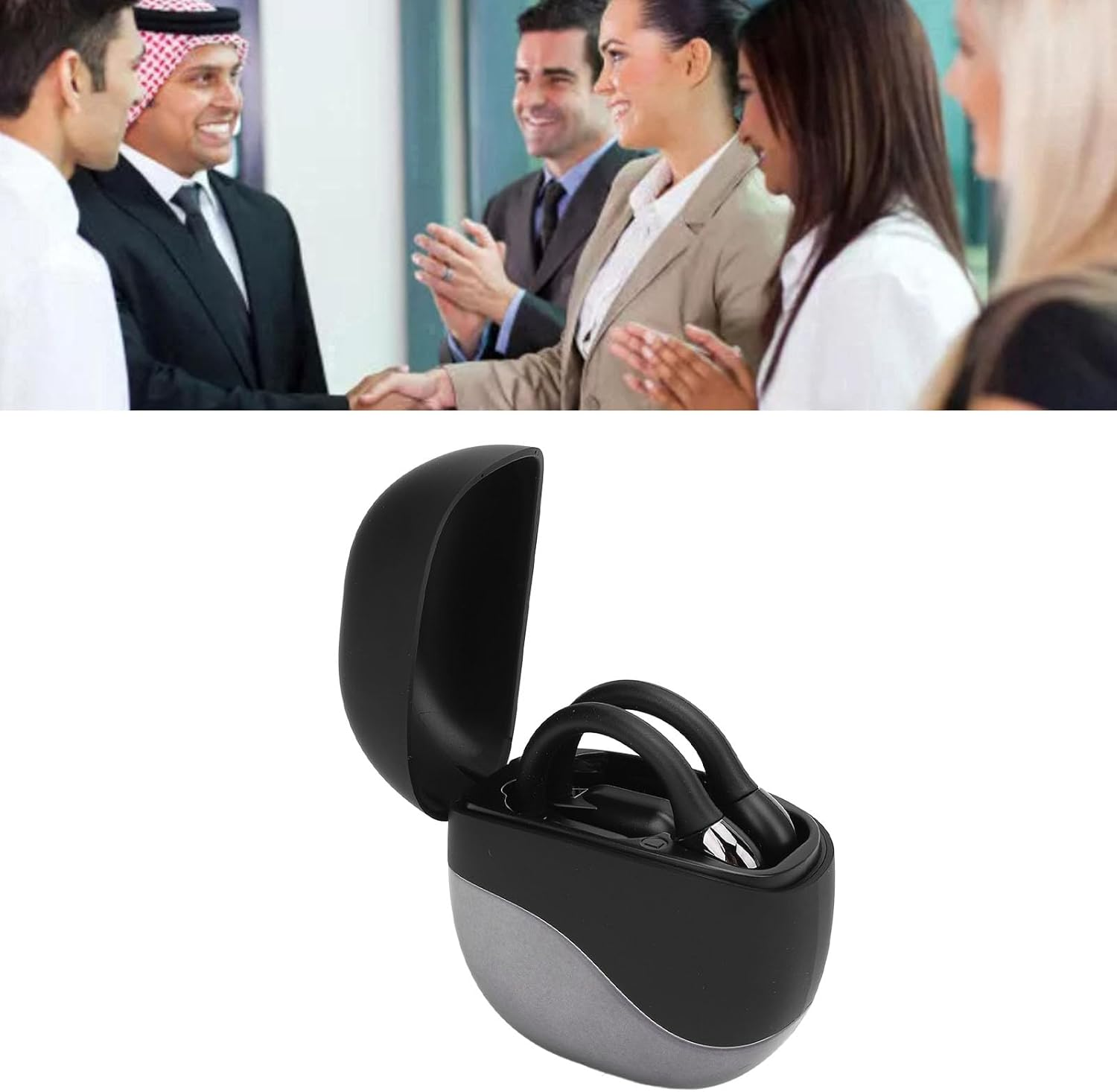 M62 Language Translator Earbuds, 133 Languages Real Time Two Way Cordless Bluetooth Translation Device with App, TWS Noise Reduction, Voice Control,