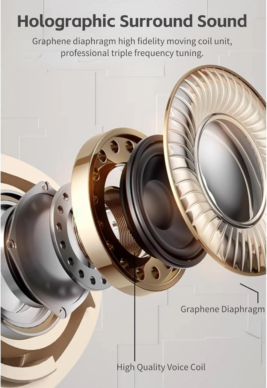 BL02 Language Translator Earbuds - 144 Languages Bluetooth 5.3 with Noise Cancelling